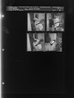 Man asleep in chair (4 Negatives (November 16, 1959) [Sleeve 3, Folder c, Box 19]